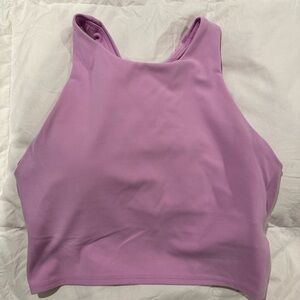 Athleta Lilac Crop Top